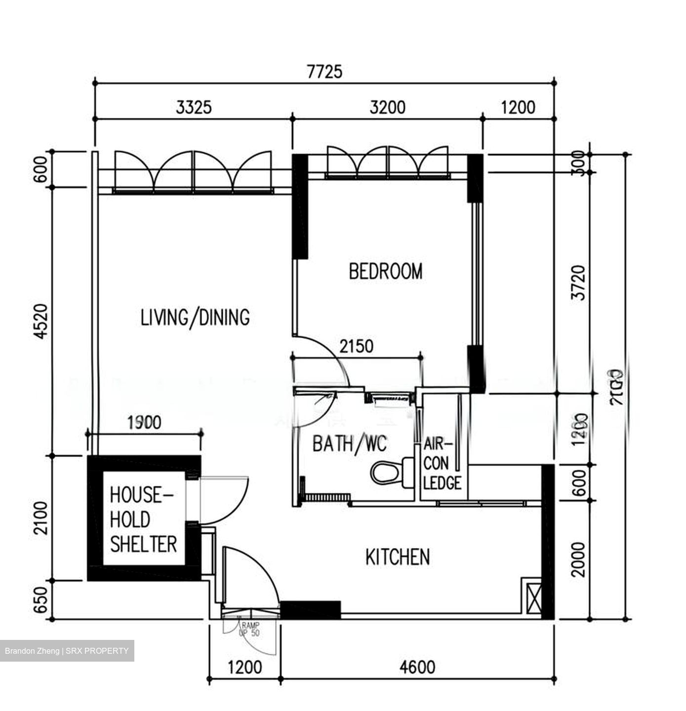 Blk 166A Teck Whye Crescent (Choa Chu Kang), HDB 2 Rooms #595064901